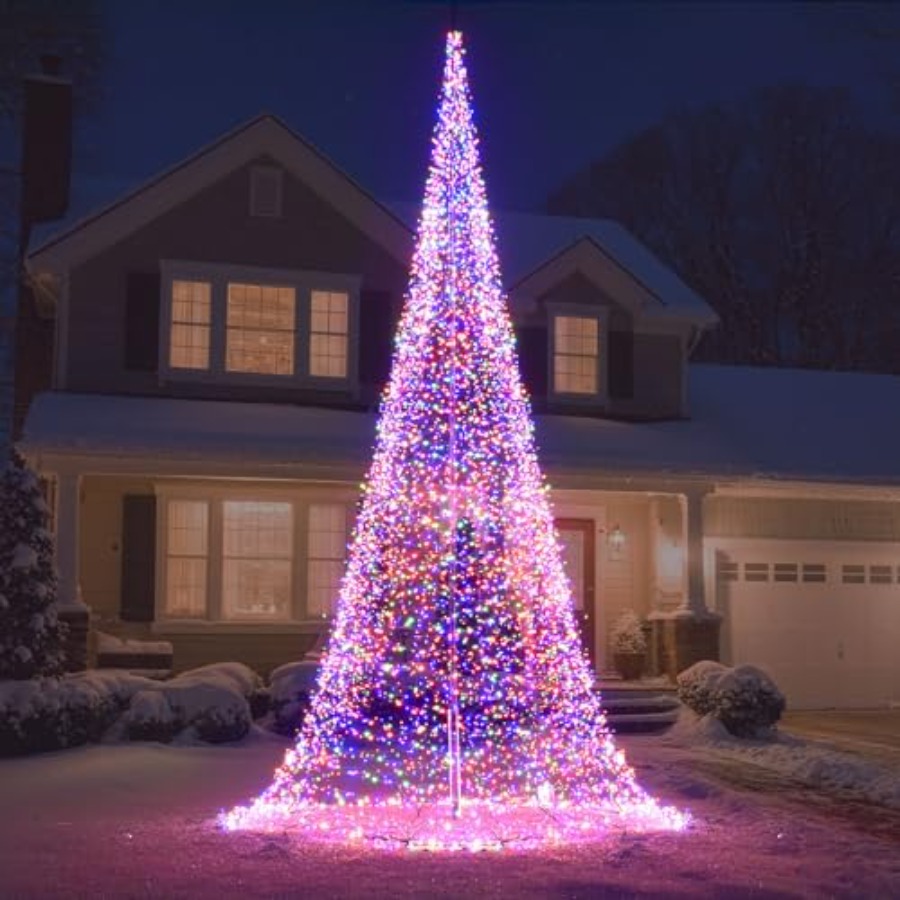 Christmas Lights Outdoor - Уличная новогодняя елка с LED-подсветкой на