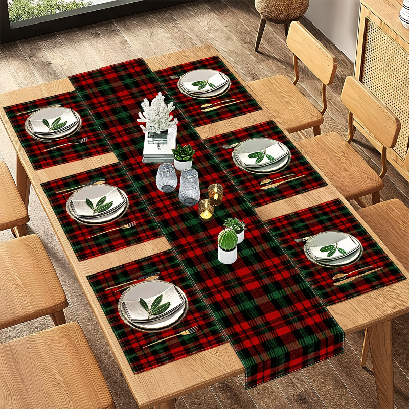 Набор рождественских подставок – обзор и цена Christmas Table Runner