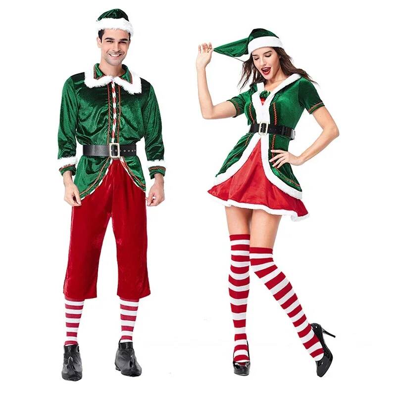 Костюм Санта-Клауса для коспле – обзор и цена Elf Costume Christmas