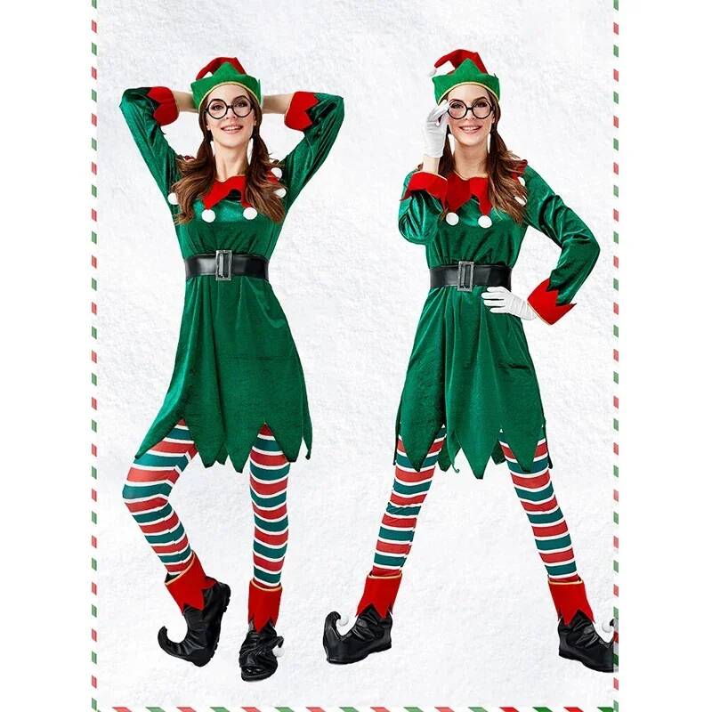 Костюм Санта-Клауса для коспле – обзор и цена Elf Costume Christmas