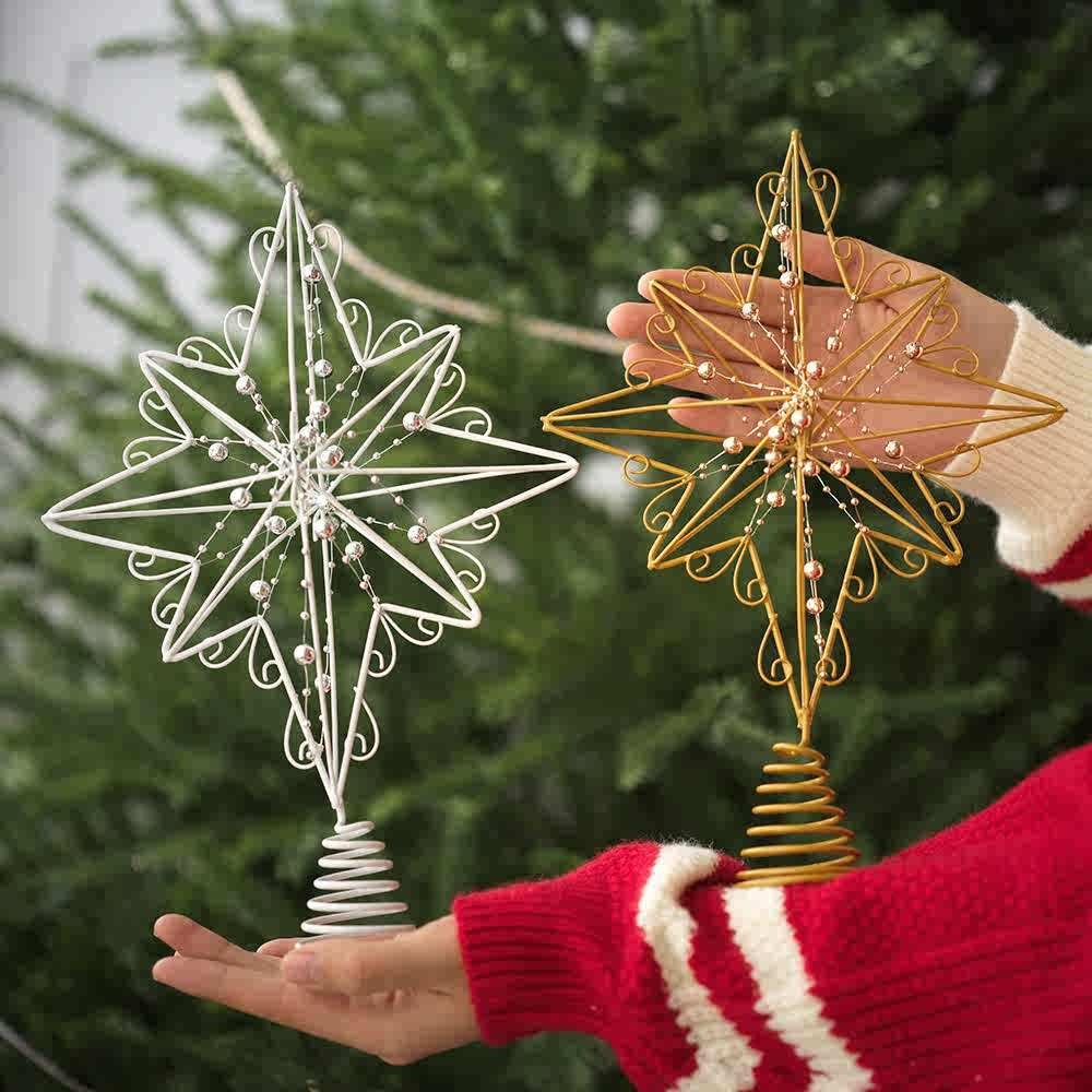 12,6-дюймовые креативные свето – обзор и цена Star Tree Topper