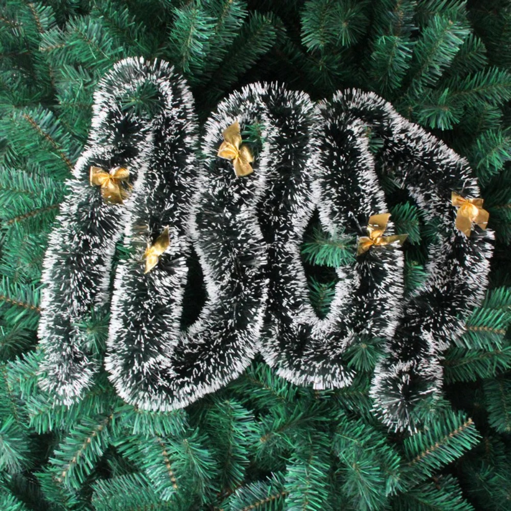 Рождественская гирлянда из миш – обзор и цена Tinsel Garland Decoration