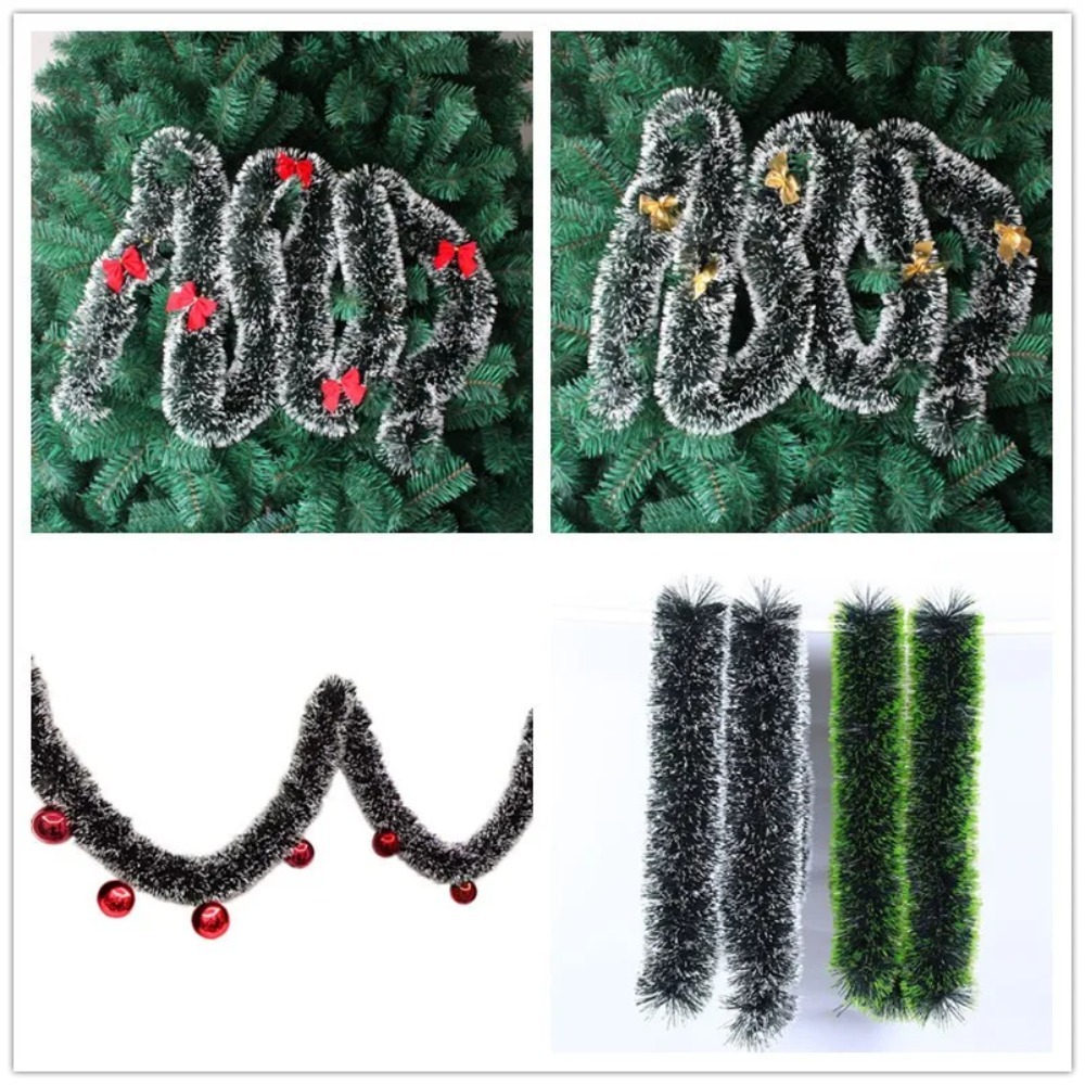 Рождественская гирлянда из миш – обзор и цена Tinsel Garland Decoration