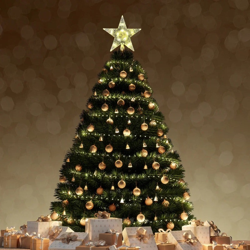 Светящийся рождественский топп – обзор и цена Star Tree Topper