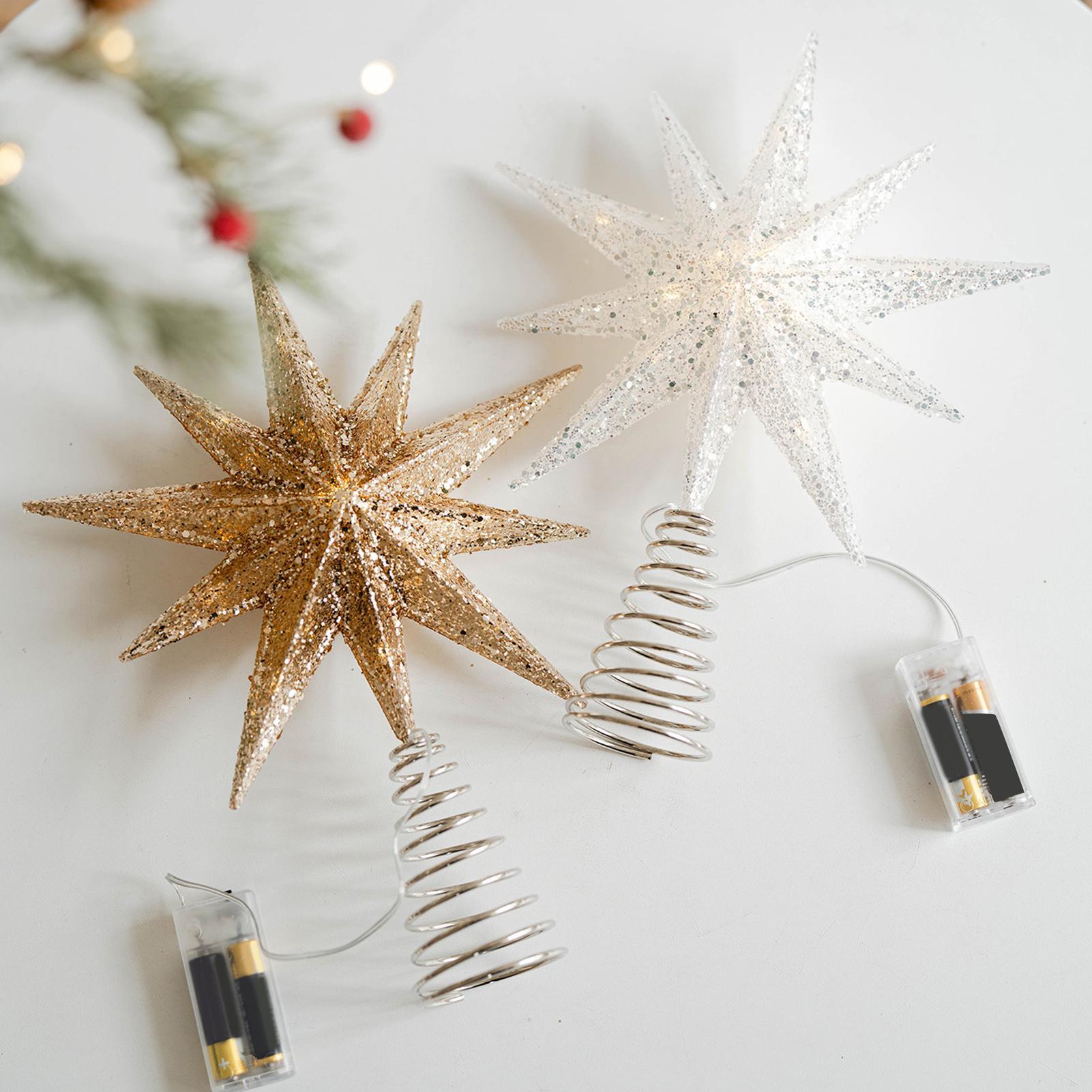 Рождественская звезда, топпер  – обзор и цена Star Tree Topper