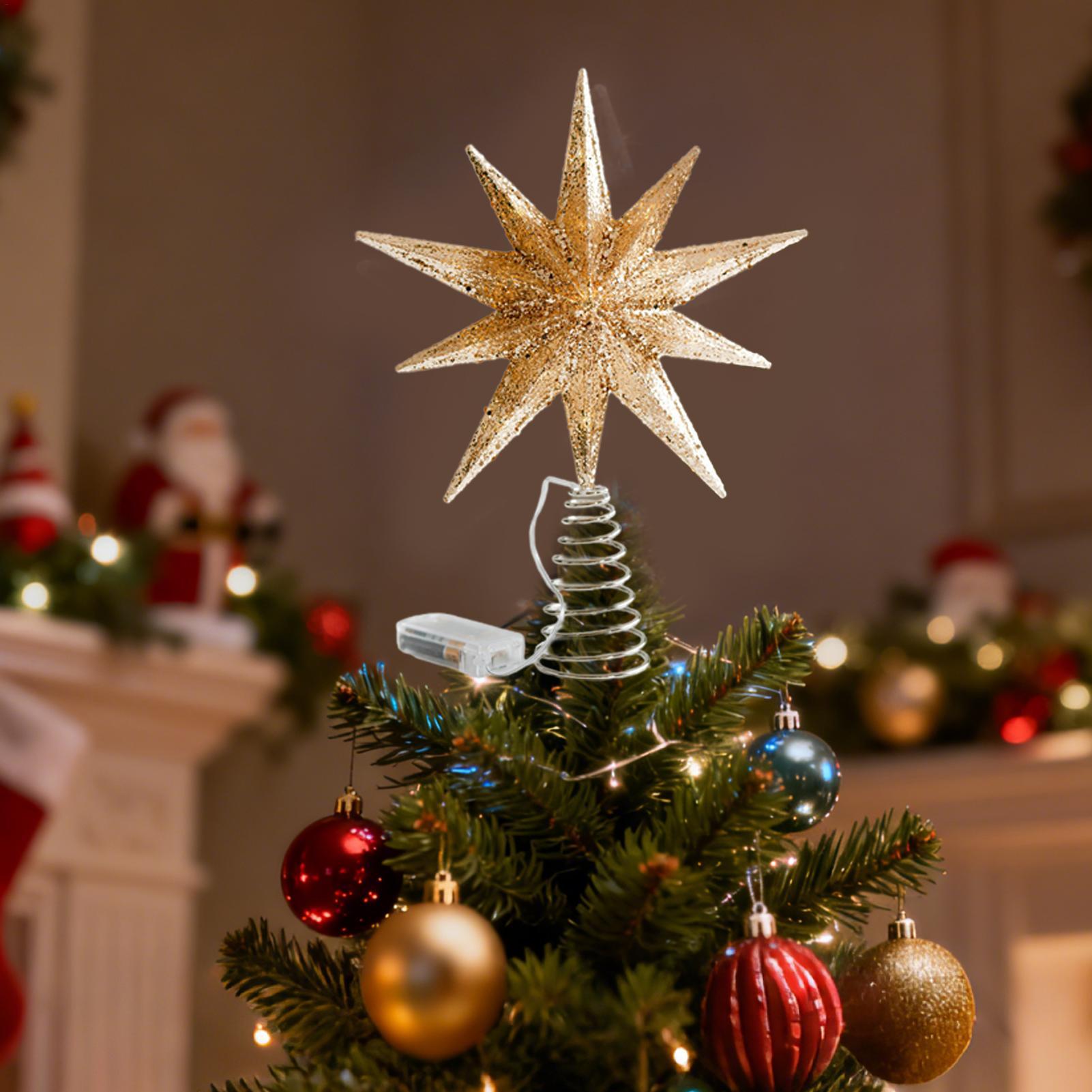 Рождественская звезда, топпер  – обзор и цена Star Tree Topper
