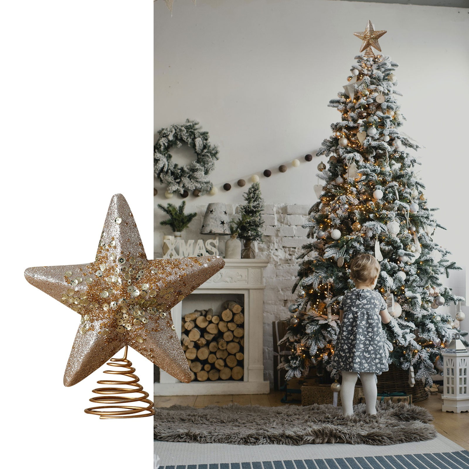 Рождественская елка Топ Звезда – обзор и цена Star Tree Topper