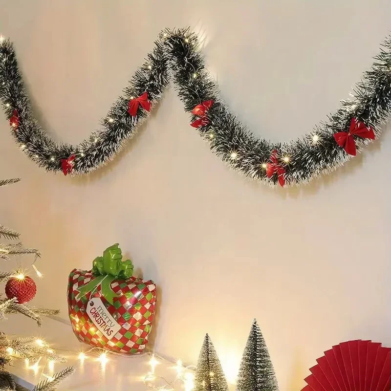 2-метровая светодиодная гирлян – обзор и цена Tinsel Garland Decoration